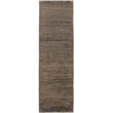 Loon Peak One-of-a-Kind Rowsey Hand-Knotted Silk Brown Indoor Area Rug LNPE5897